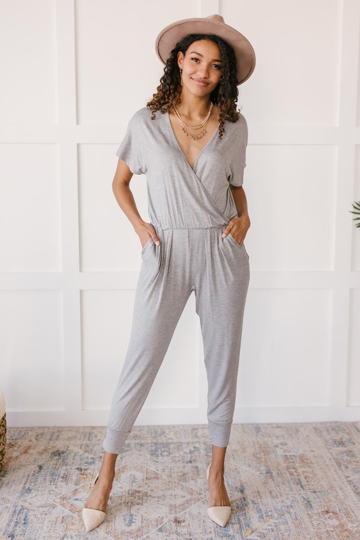 Already Ready Jumpsuit in Grey