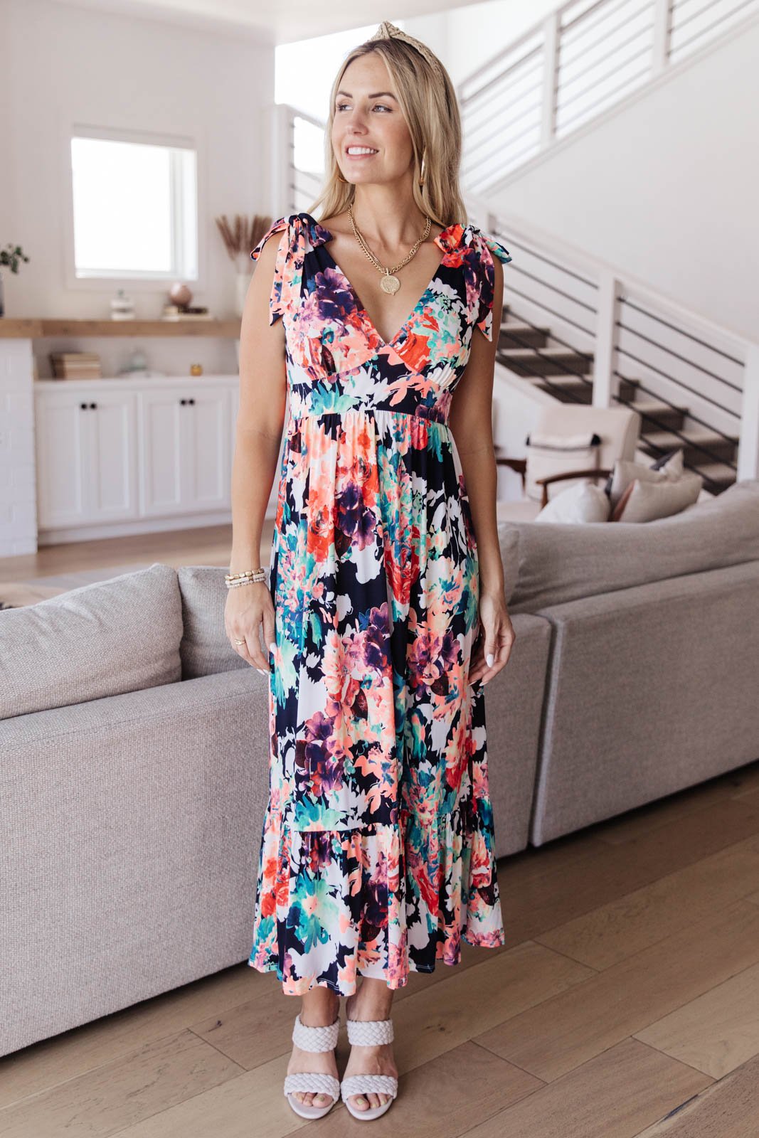 Camilla Geo Floral Dress
