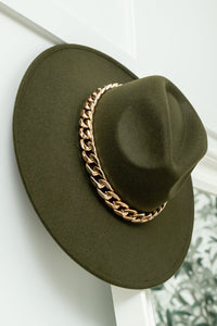 Can Have It All Wide Brim Hat In Olive