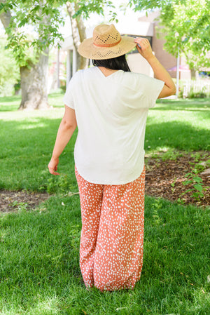 Feel The Zen Tee in Ivory