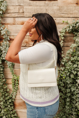 Chelsea Shoulder Bag in White