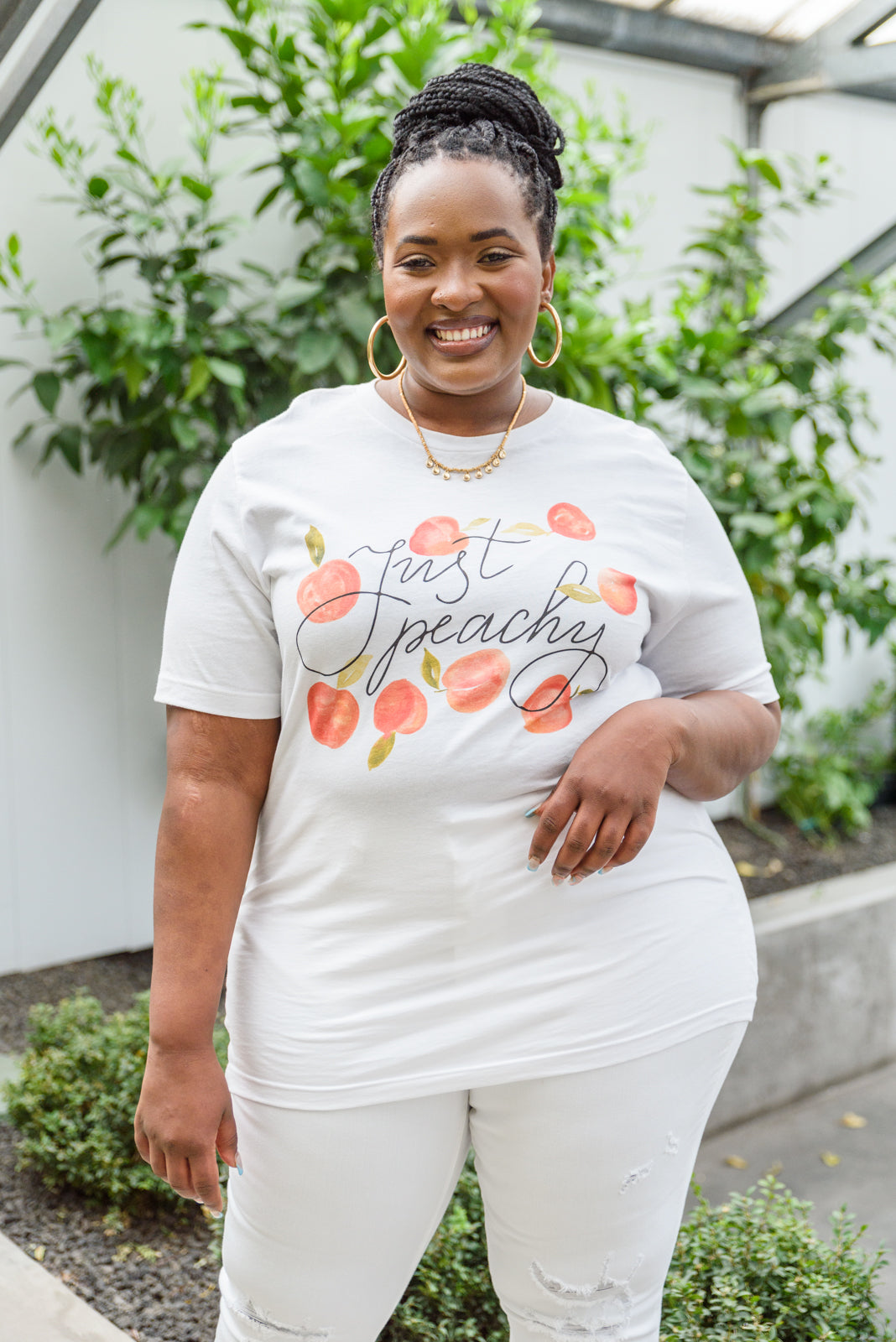 Just Peachy Graphic T-Shirt