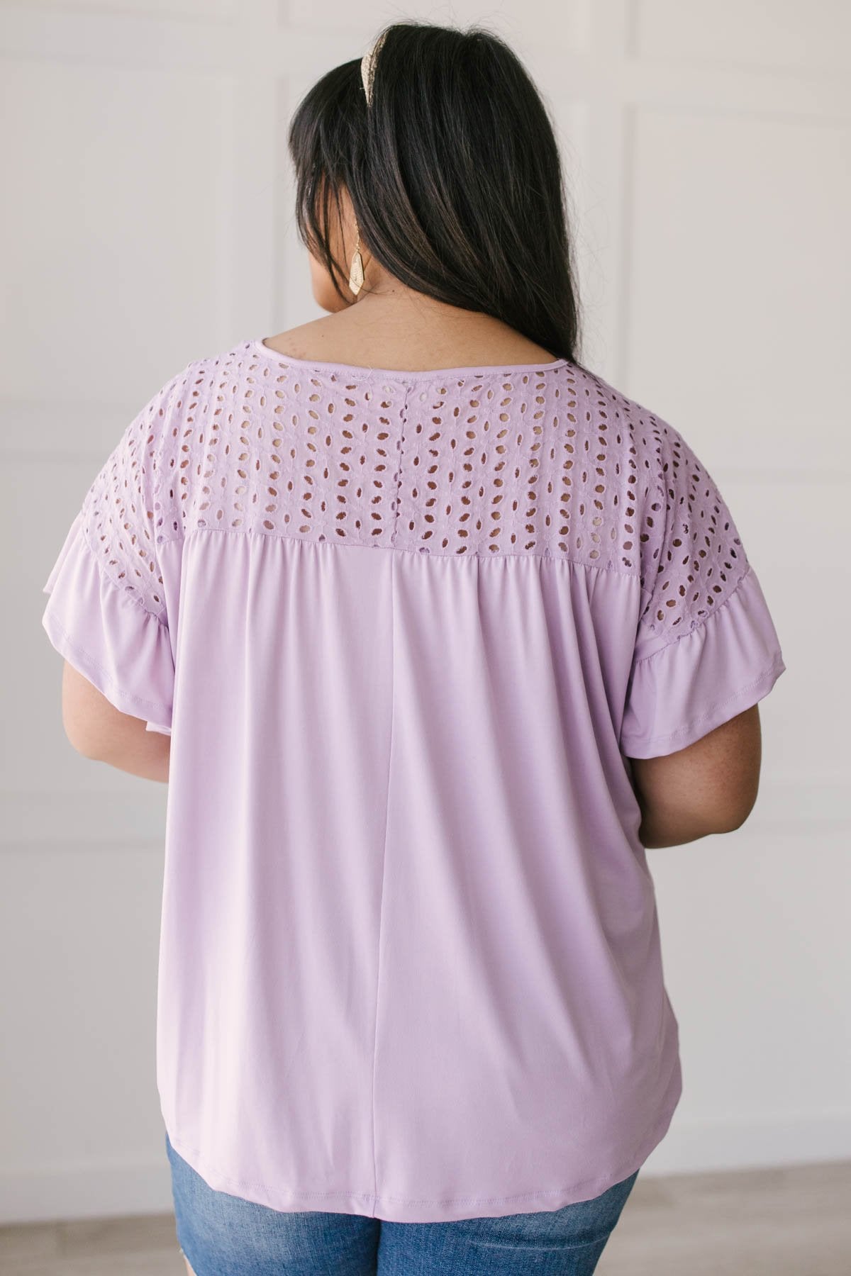 Mabel Top in Lilac