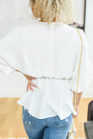 Ms. Chic White Blouse