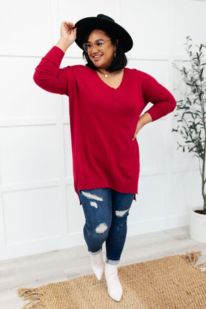 Red Carpet Tunic Top