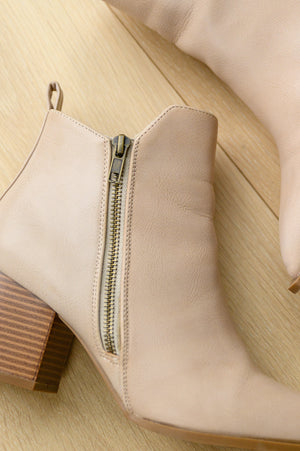 Ruby Ankle Boot In Beige