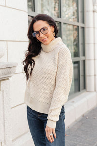 The Kelsey Sweater In Ivory