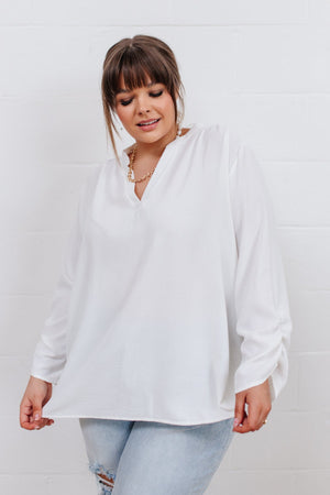 Thriving Top in White