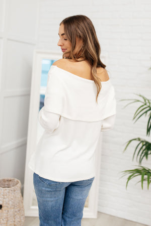 Top Tier Sweater in Ivory