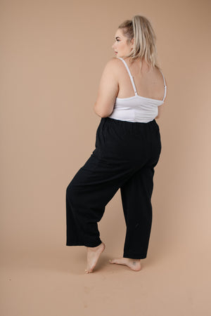 Transitions Cropped Pants In Black