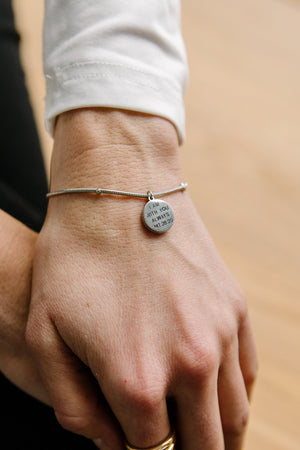 With You Bracelet in Silver