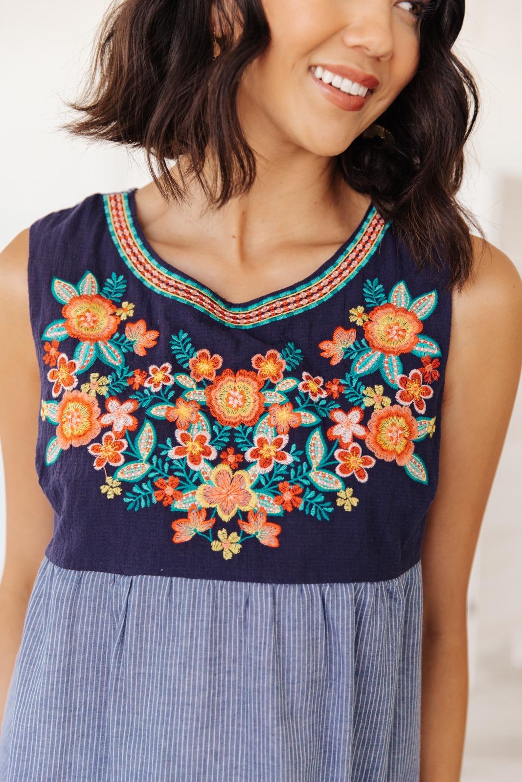 Harmony Top in Blue